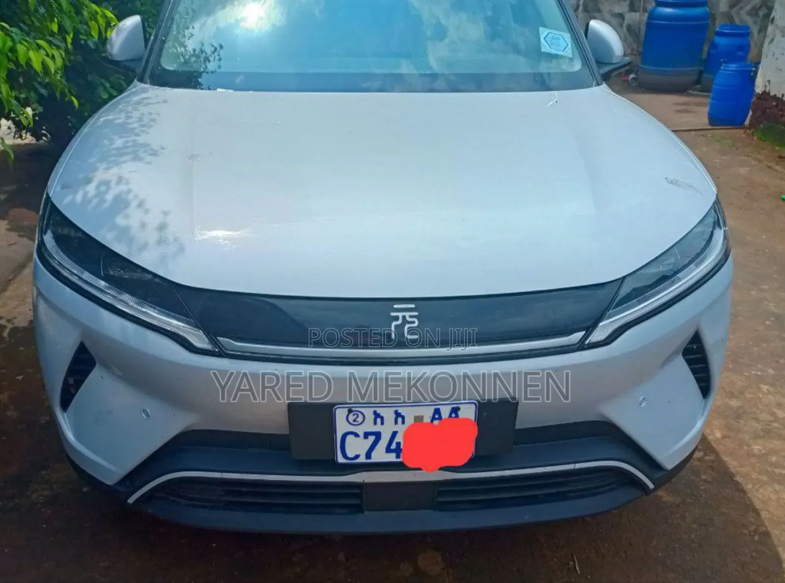 BYD Yuan Up 2025 Silver