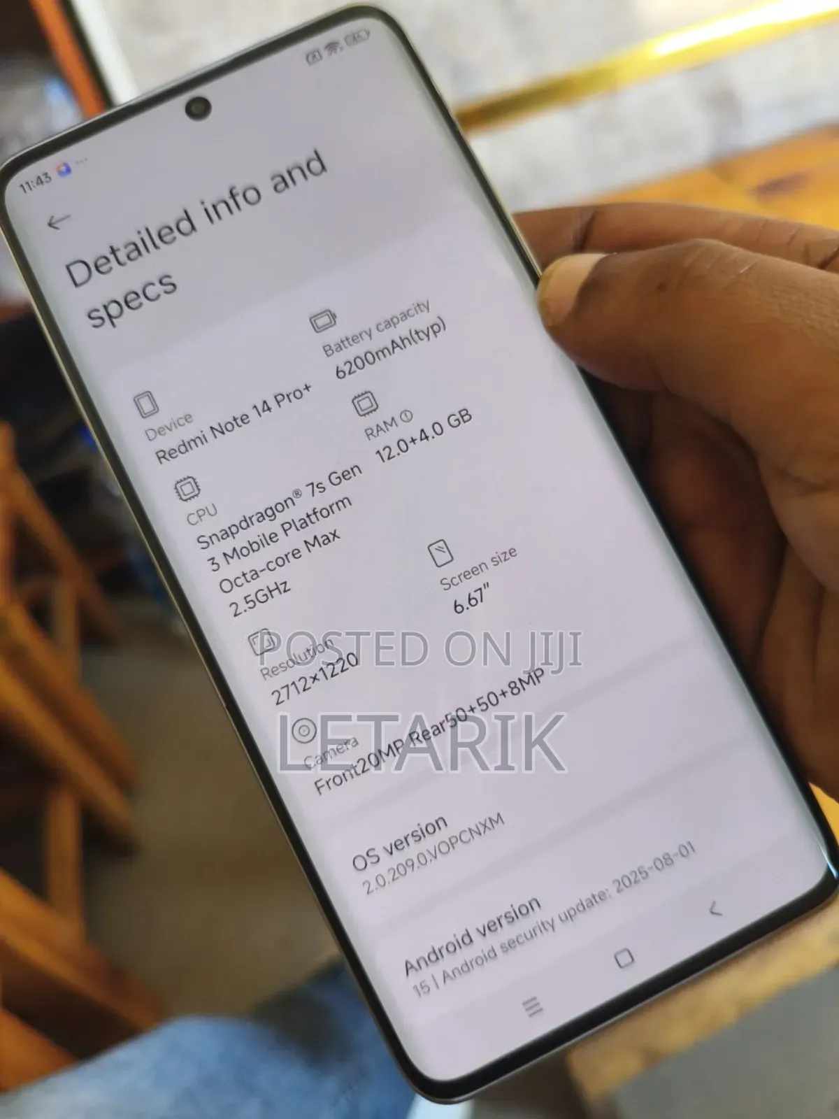 New Xiaomi Redmi Note 14 Pro+ 5G 256 GB White