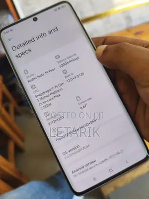 New Xiaomi Redmi Note 14 Pro+ 5G 256 GB White