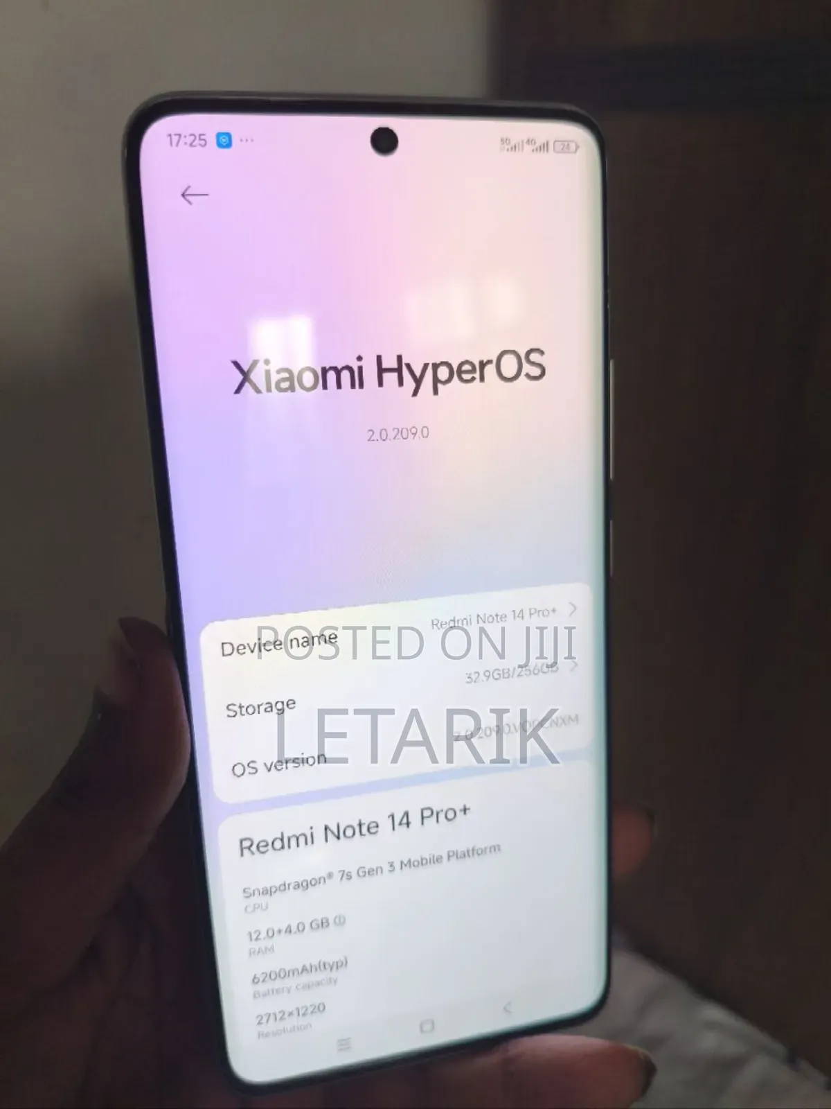 New Xiaomi Redmi Note 14 Pro+ 5G 256 GB White