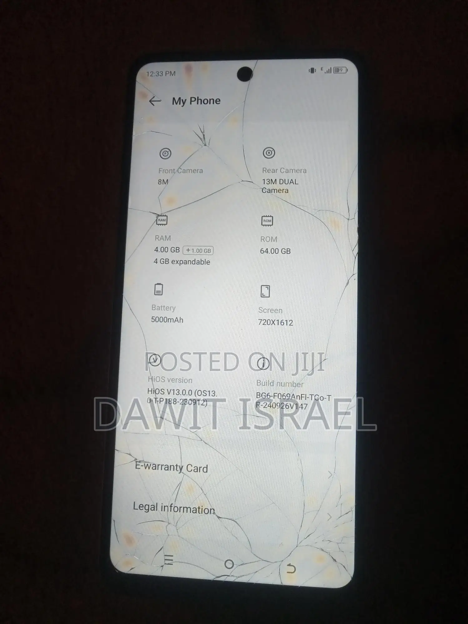 Tecno Spark Go 2023 64 GB Yellow