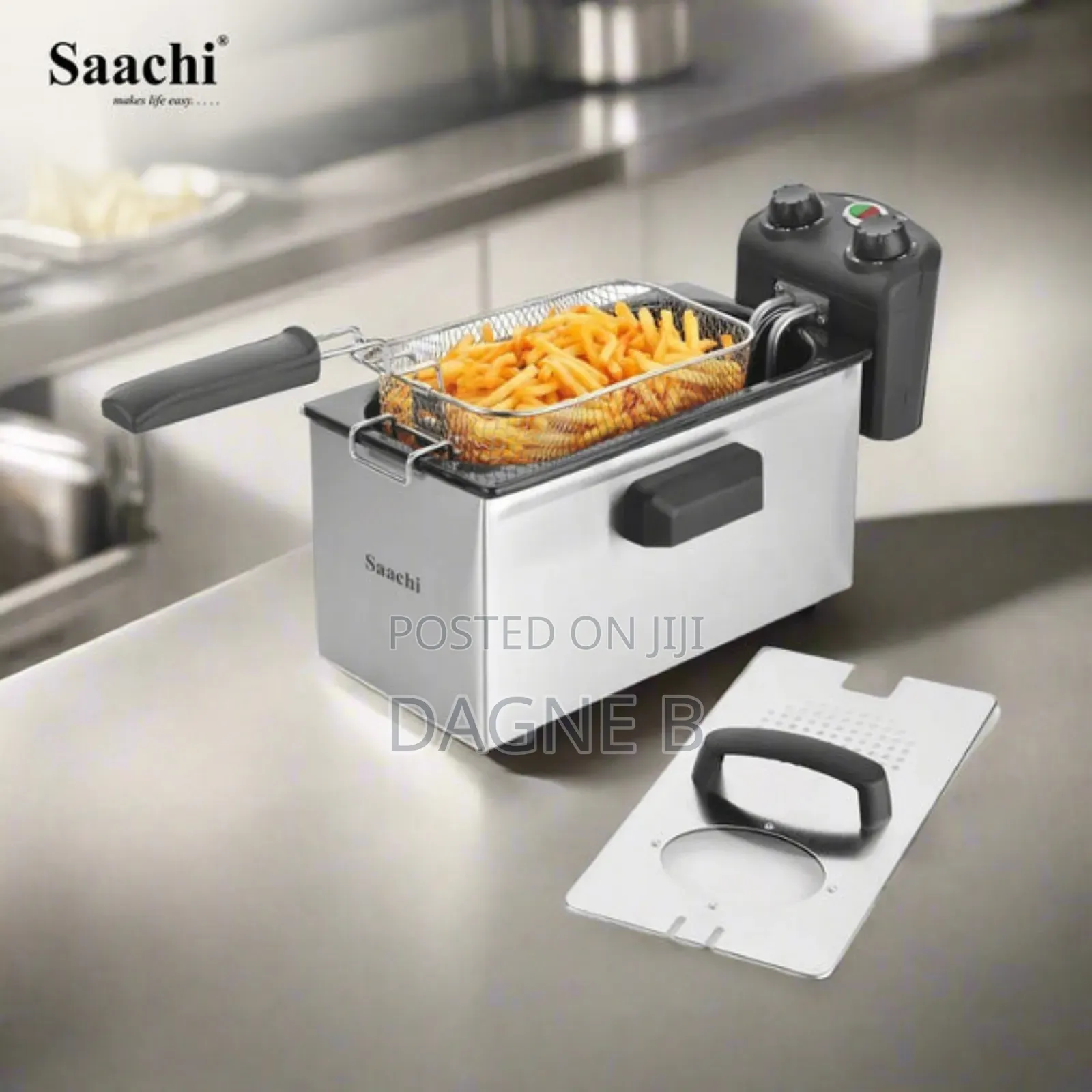 Saachi 3 Litter Fryer ሳቺ የቺብስ መጥበሻ
