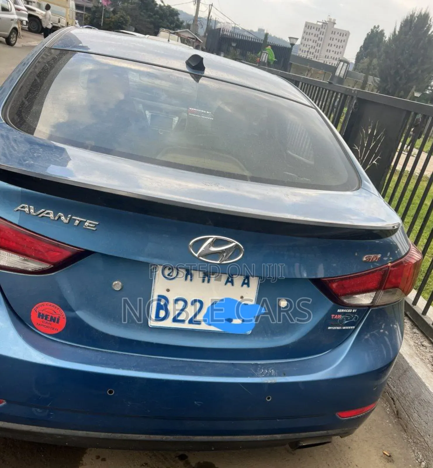 Hyundai Avante 2014 Blue