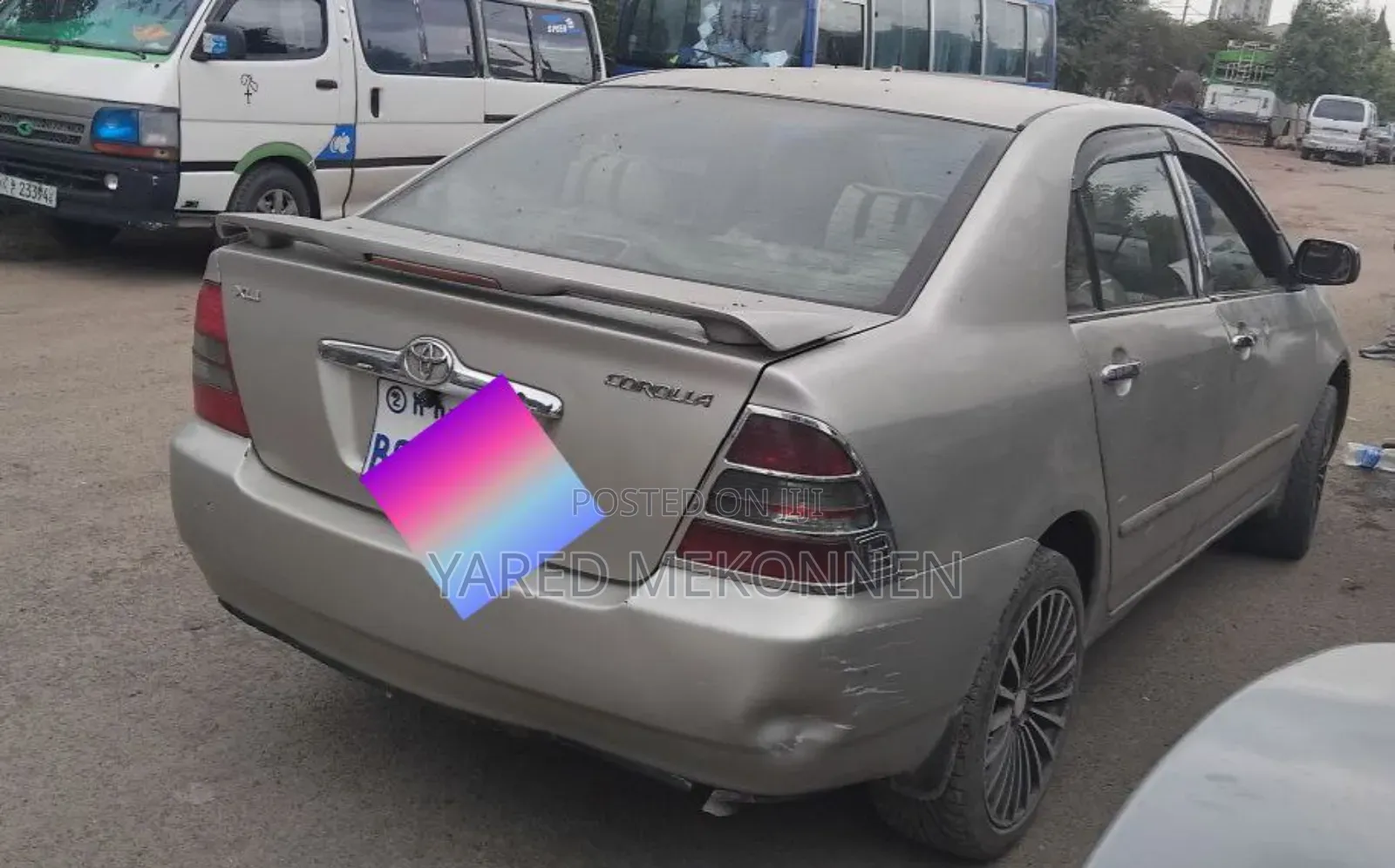 Toyota Corolla 2006 Gold