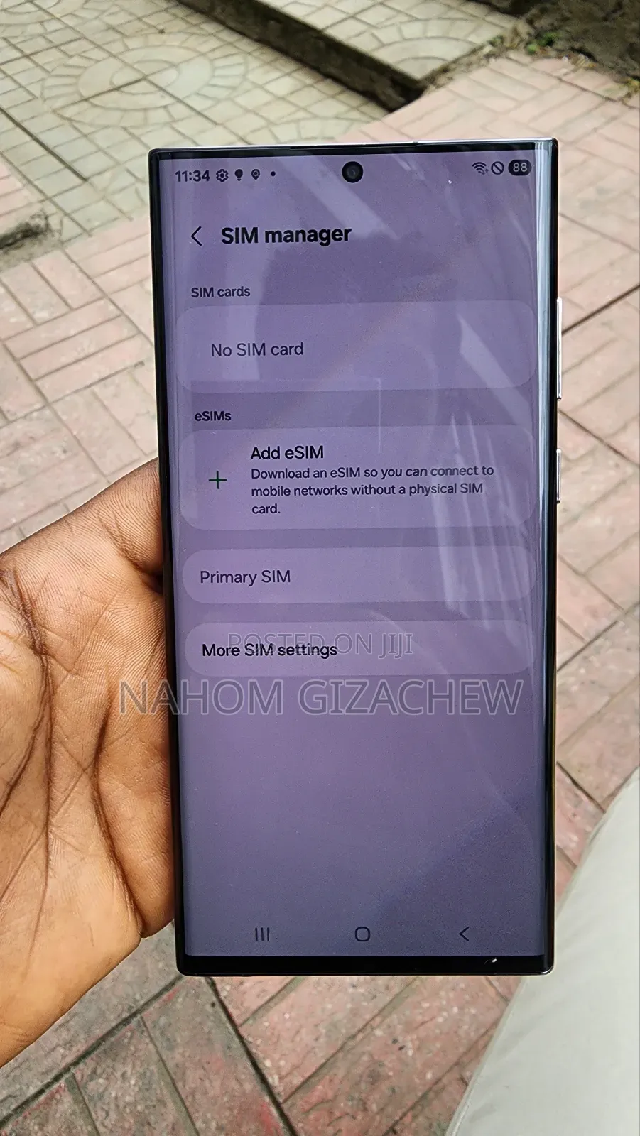 New Samsung Galaxy S22 Ultra 256 GB Black