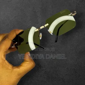 Photo - Rimless Balmain and Dior Sunglasses