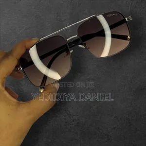 Photo - Burberry and Versace Aviator Sunglasses