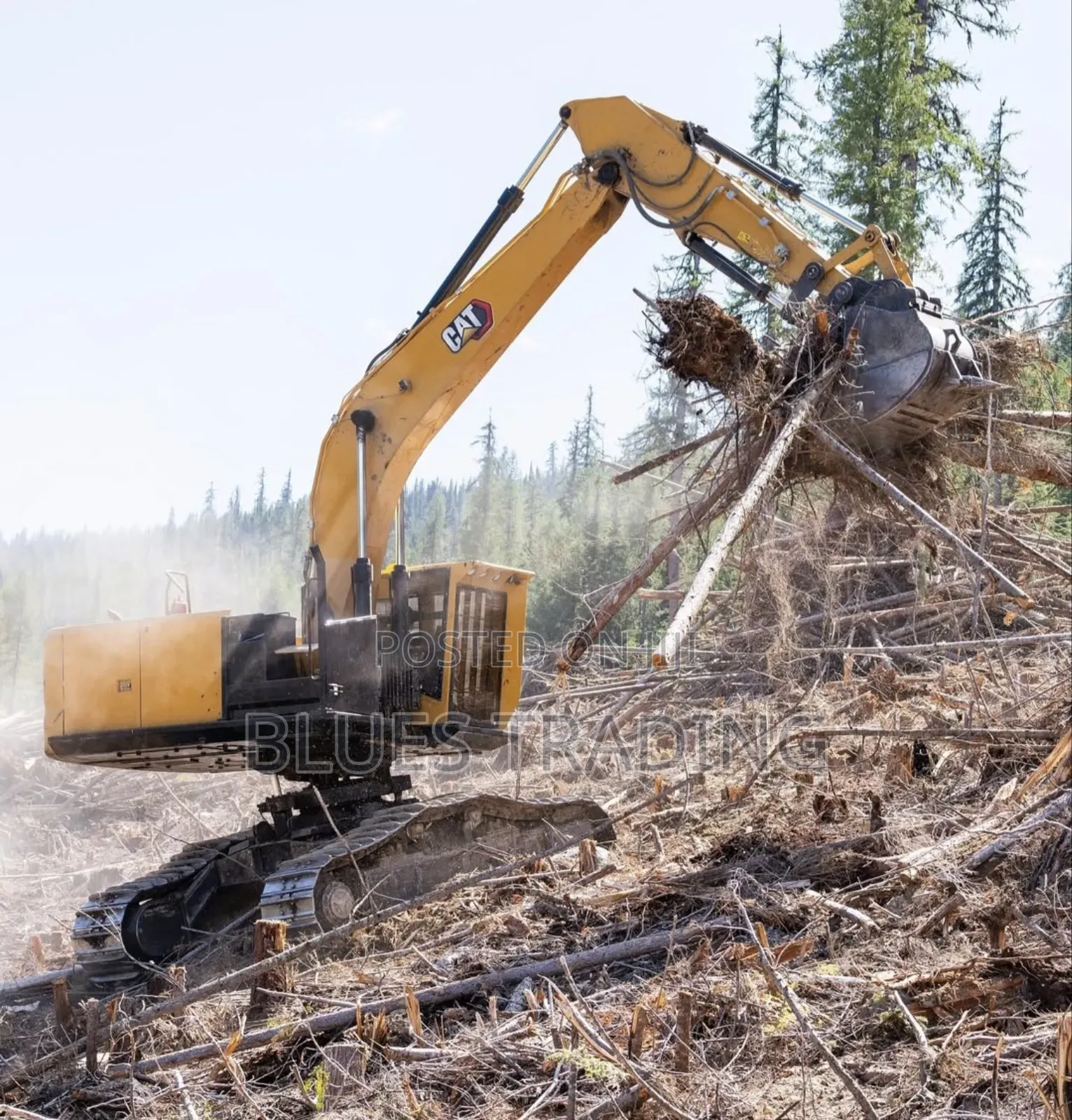 Excavator Cat 325 Model