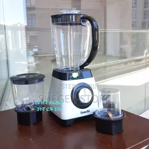 Photo - High Class Saachi 3 in 1 Blender and Grinder
(ጁስ፣ ቡና እና ሽንኩር ይፈጩበታል)