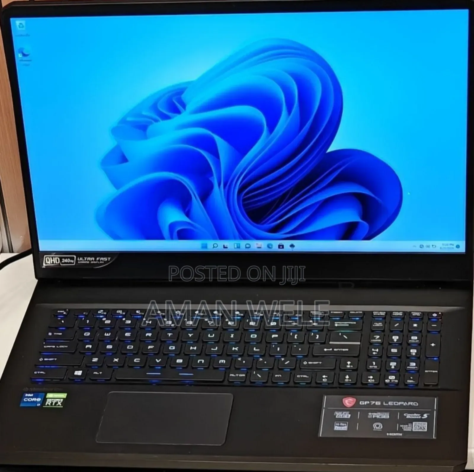 New Laptop MSI Katana GF76 16GB Intel Core I7 SSD 1T