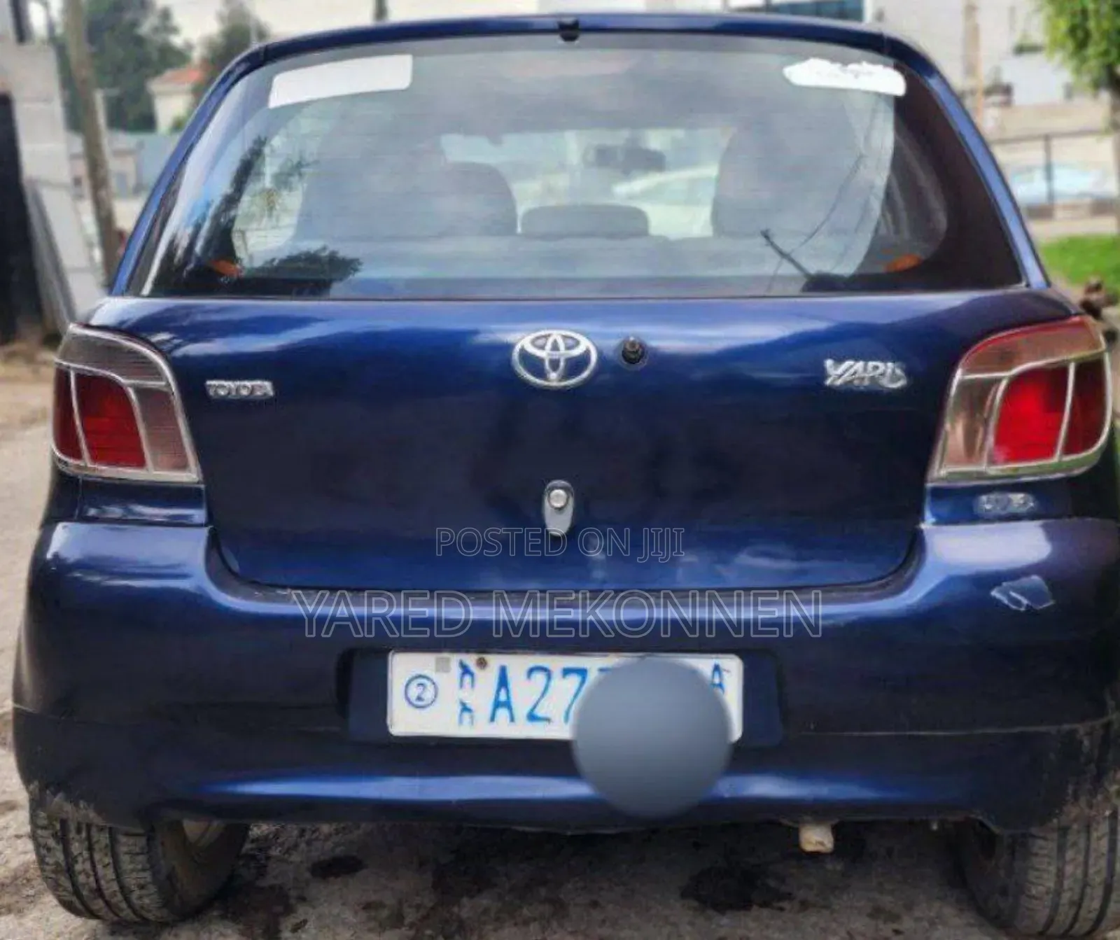 Toyota Vitz 2001 Blue