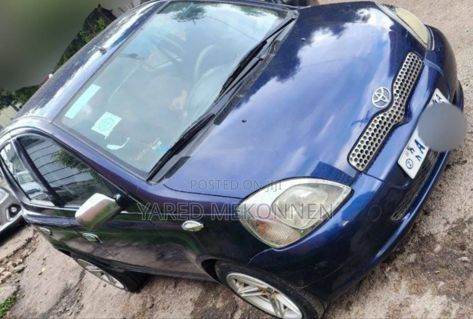 Toyota Vitz 2001 Blue