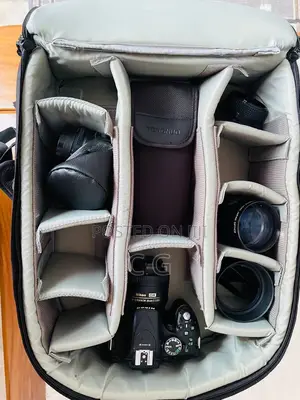Nikon D5200 DSLR Camera + 3 Lenses Kit