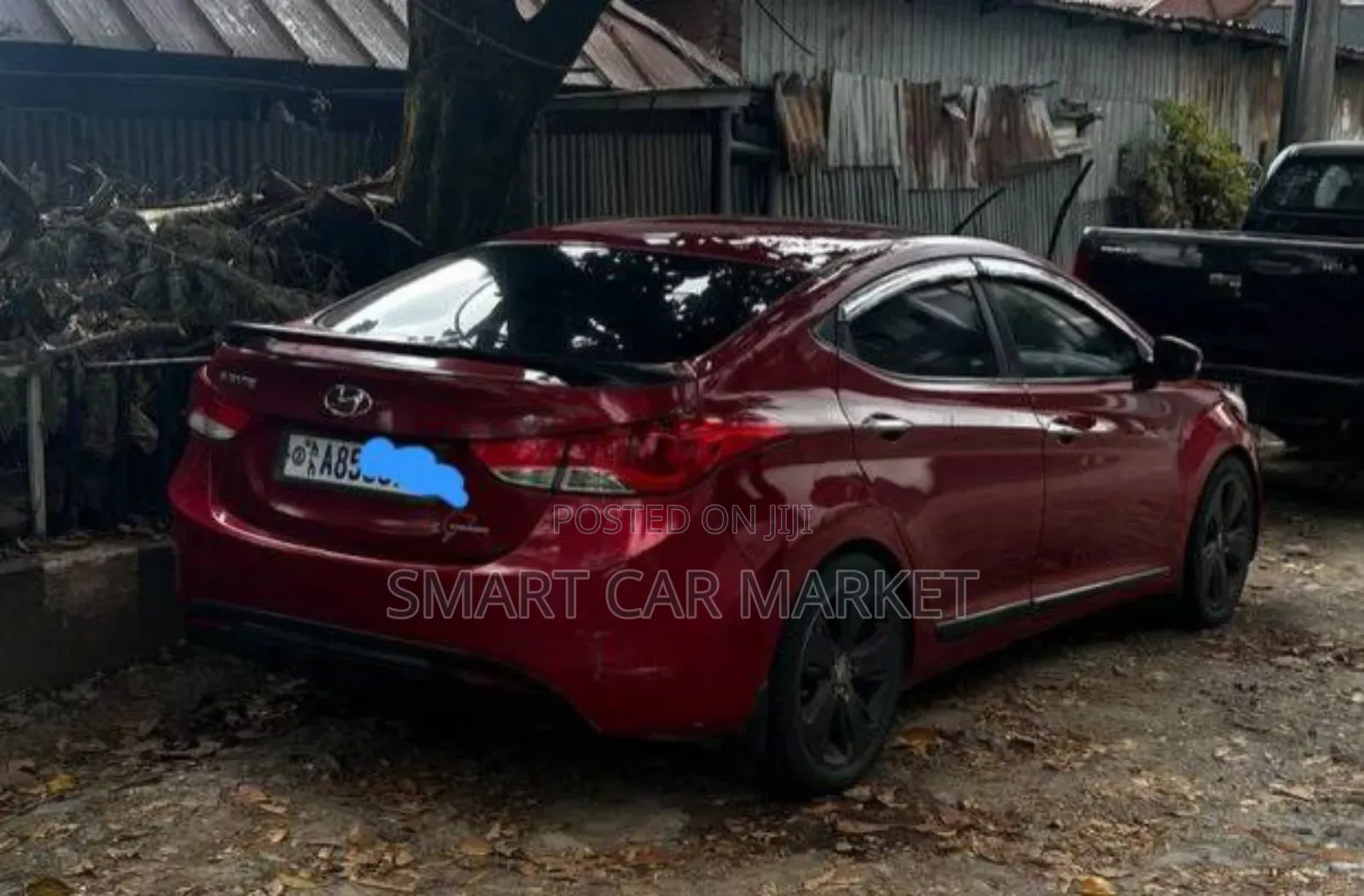 Hyundai Avante 2012 Burgundy