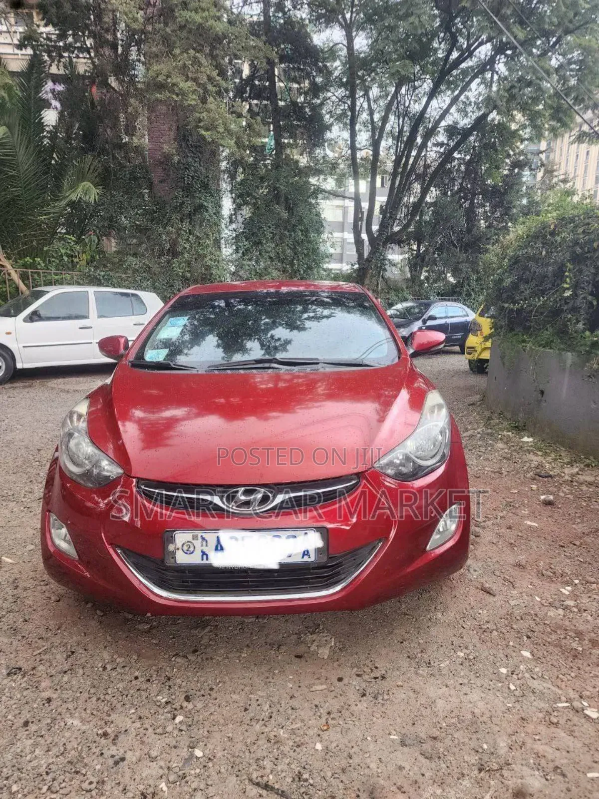 Hyundai Avante 2012 Burgundy