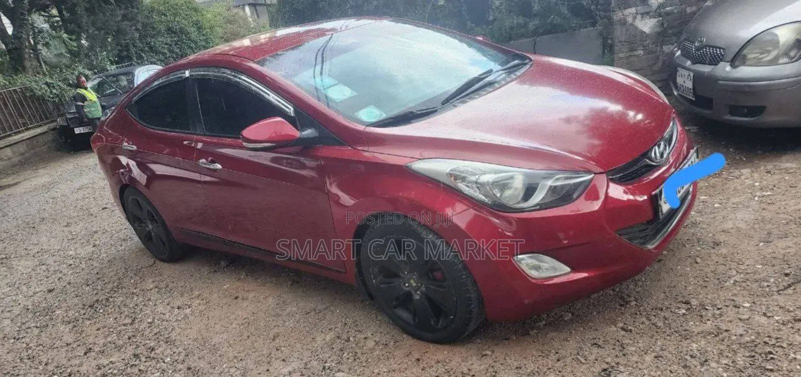 Hyundai Avante 2012 Burgundy