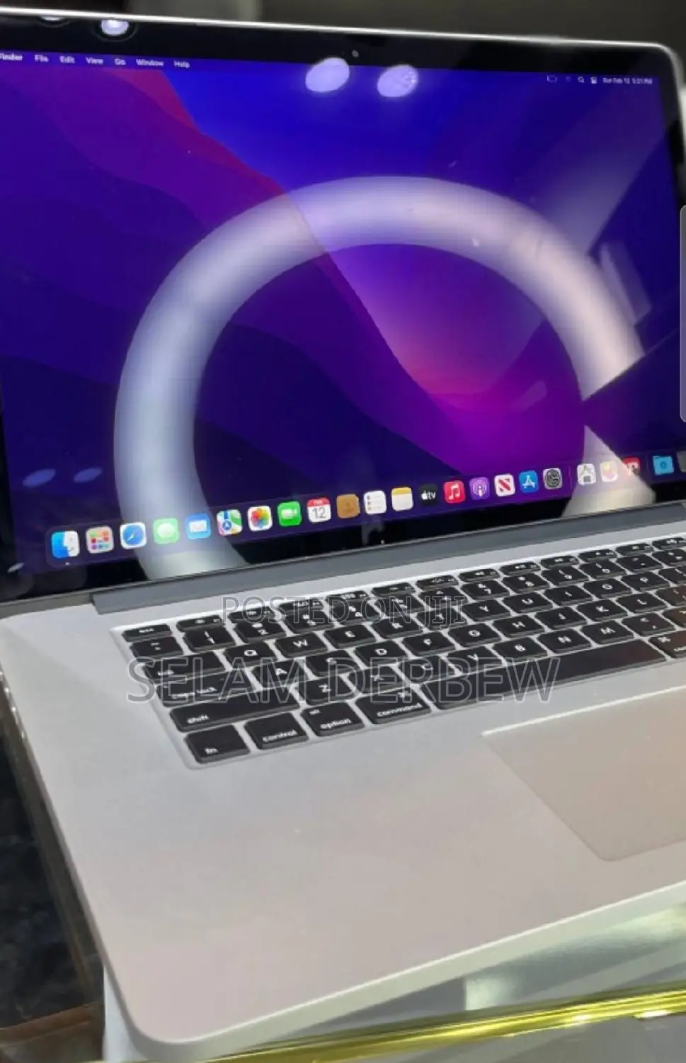 New Laptop Apple MacBook Pro 2015 16GB Intel Core I7 SSD 256GB