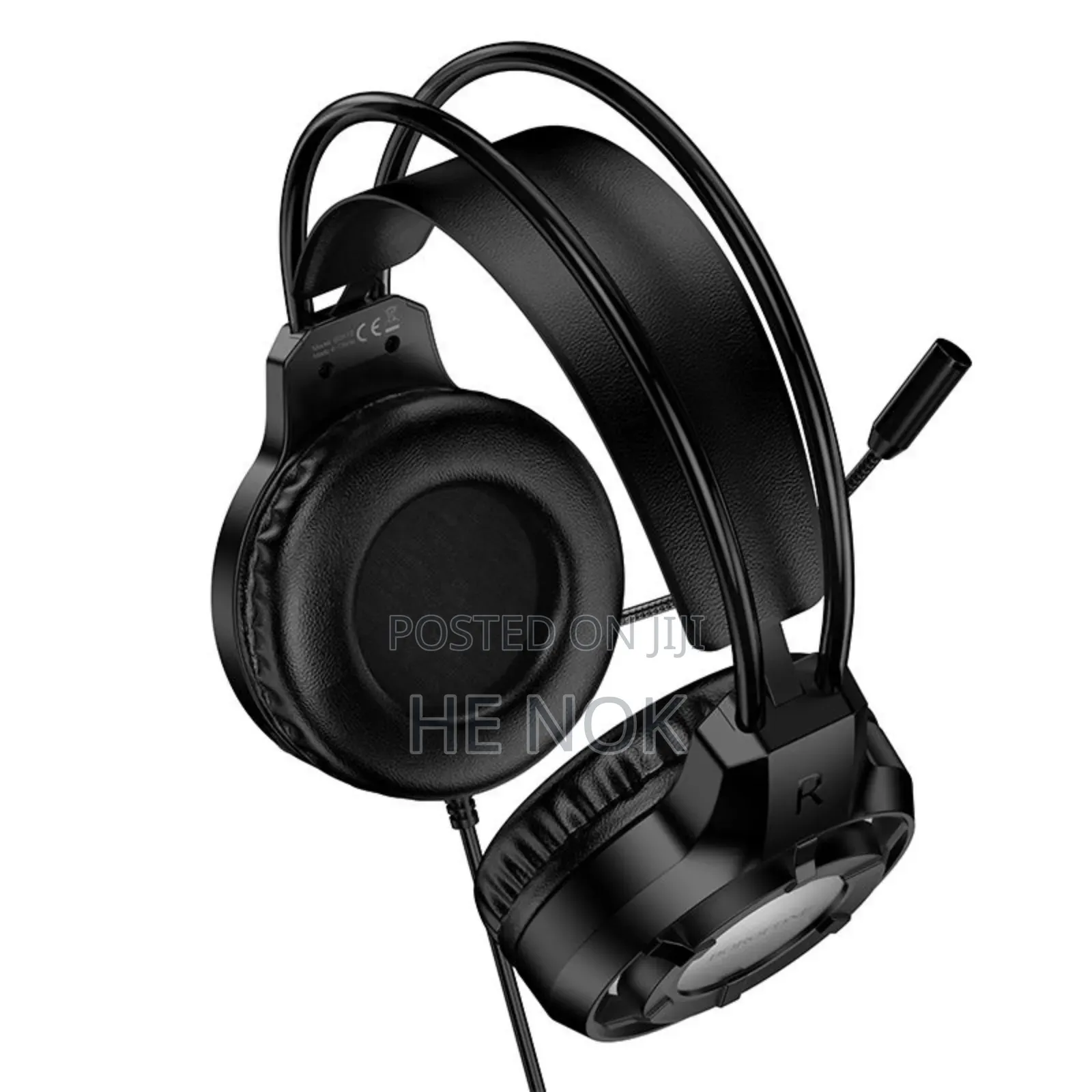 Gaming Headset Borofone B0112 50mm Speaker, RGB Lights, Microphone
