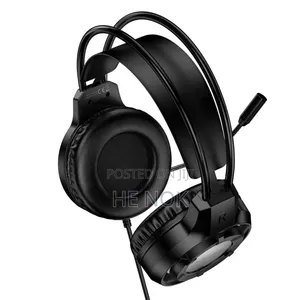Gaming Headset Borofone B0112 50mm Speaker, RGB Lights, Microphone