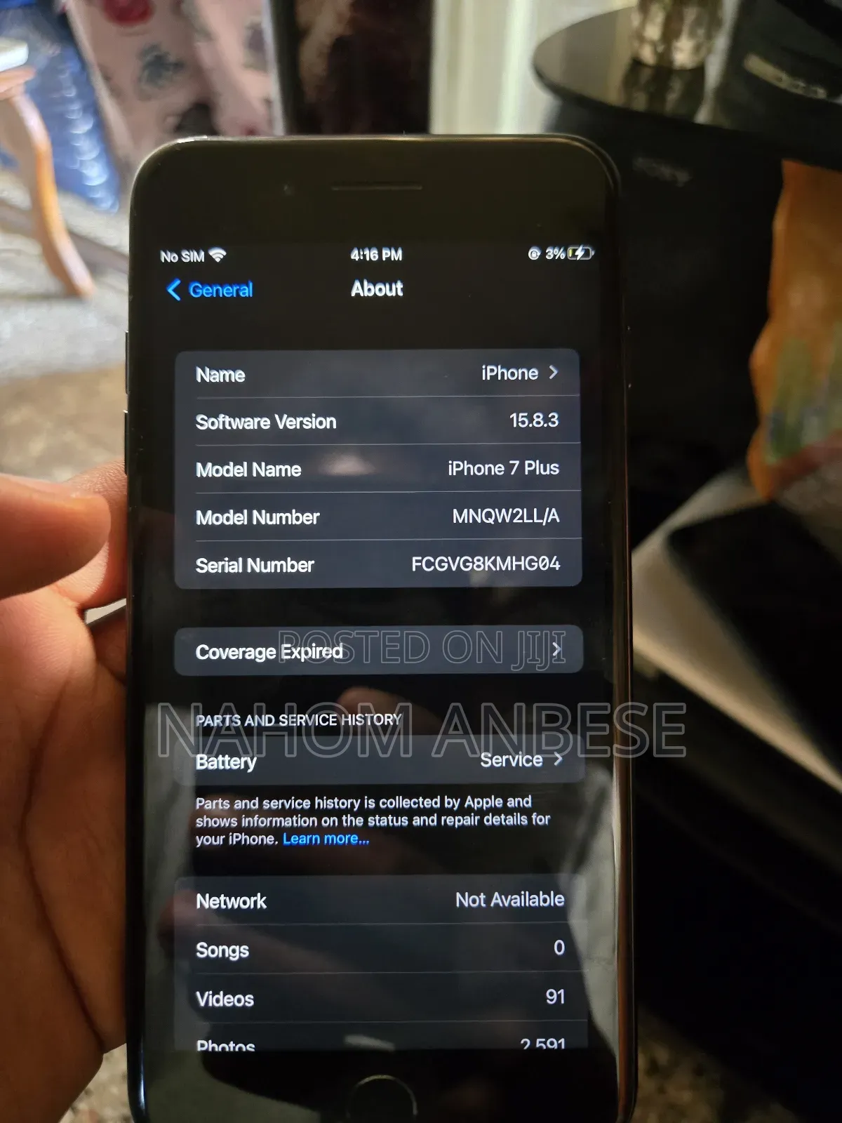 Apple iPhone 7 Plus 32 GB Black