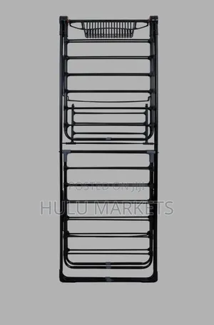 Photo - Turkish 2 Tier Laundry Drying Rack Foldable Clothes Drying Rack
