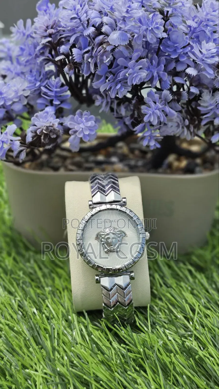 Silver Versace Watches for Her