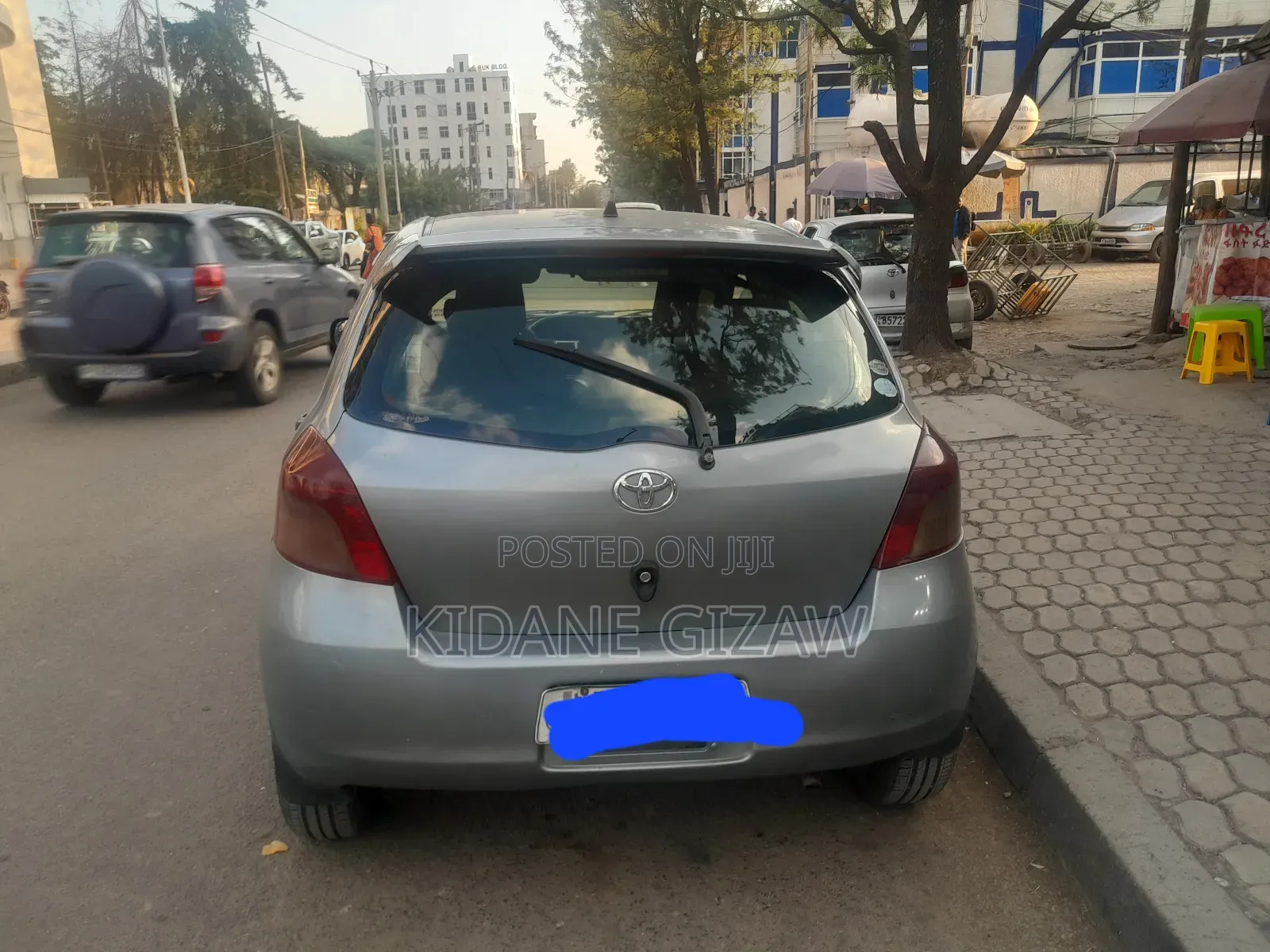 Toyota Yaris 1.0 VVT-i 2007 Gray