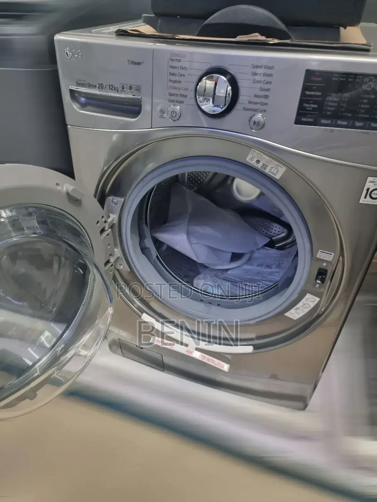 Lg Washing Machine 20/12kg Full-Time Dryers 100% Machine 70.Cm