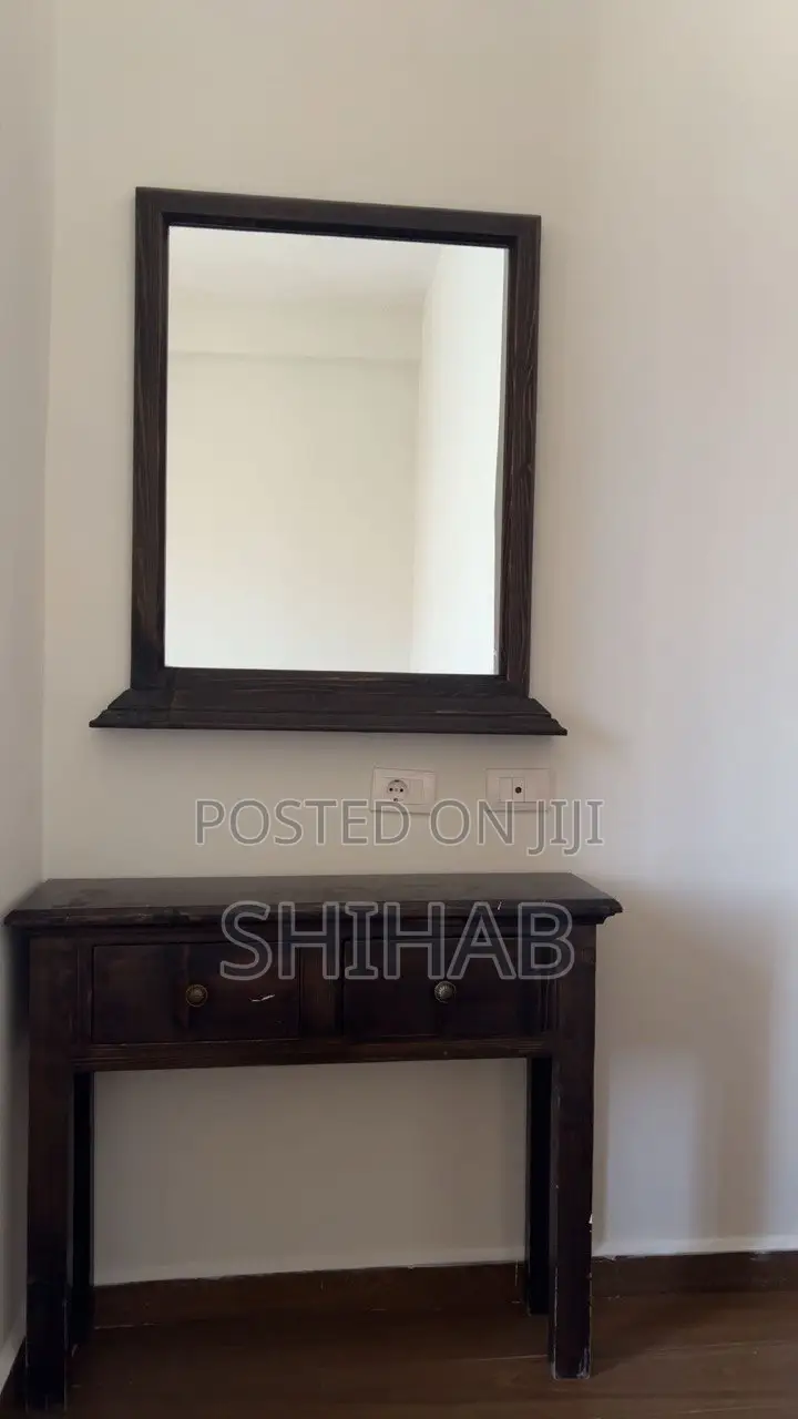 Mirror and Small Dressing Table