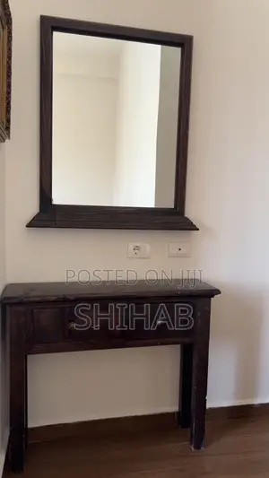 Mirror and Small Dressing Table