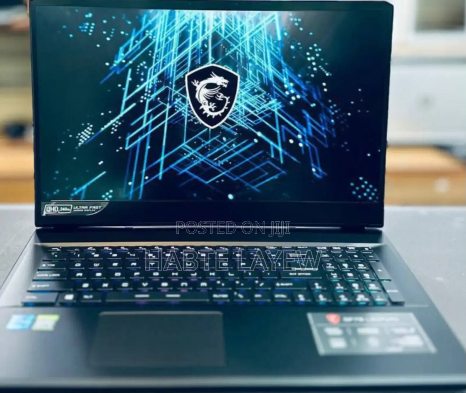 New Laptop MSI GP75 Leopard 4GB Intel Core I7 SSD 1T