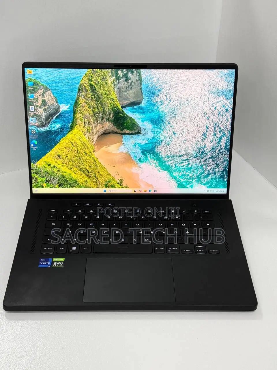 New Laptop Asus ROG Zephyrus M16 GU603HR 16GB Intel Core I9 SSD 1T