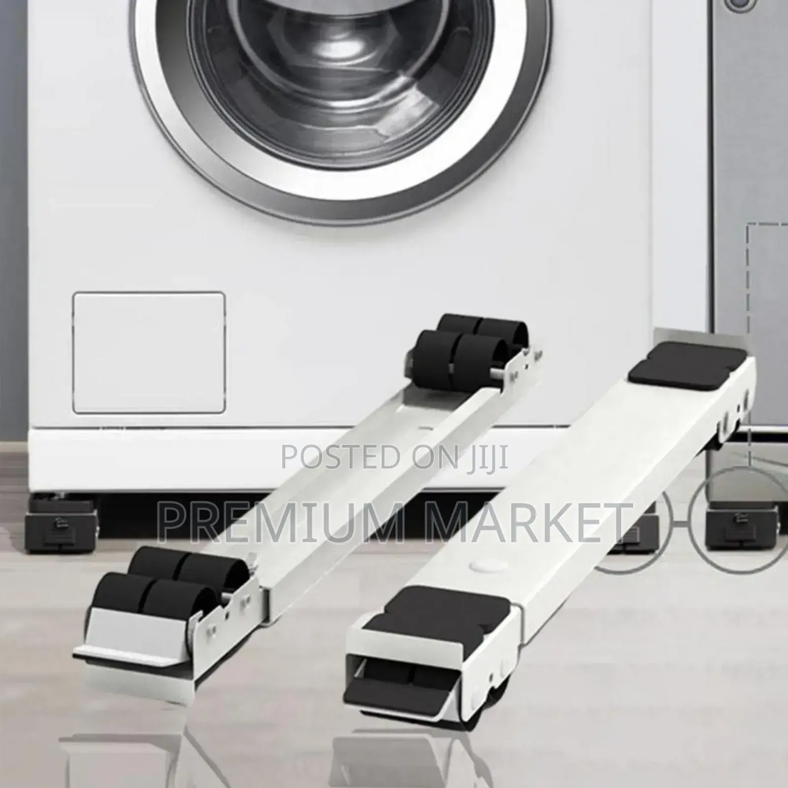 Moveable Fridge Holder ተንቅሳቃሽ የፍሪጅ እና ማሽን ማስቀመጫ