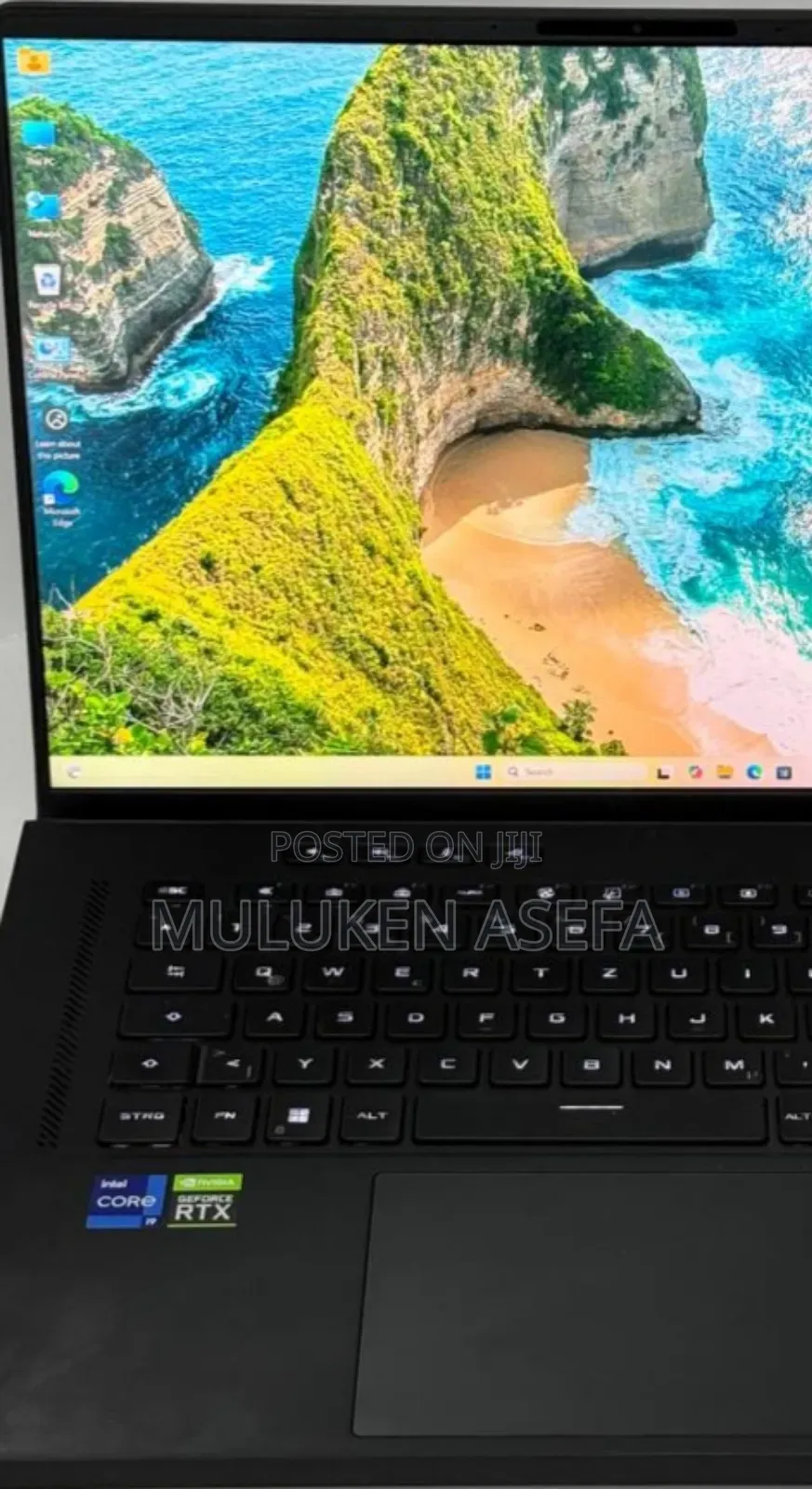 New Laptop Asus ROG Zephyrus M16 GU603HR 16GB Intel Core I9 SSD 1T