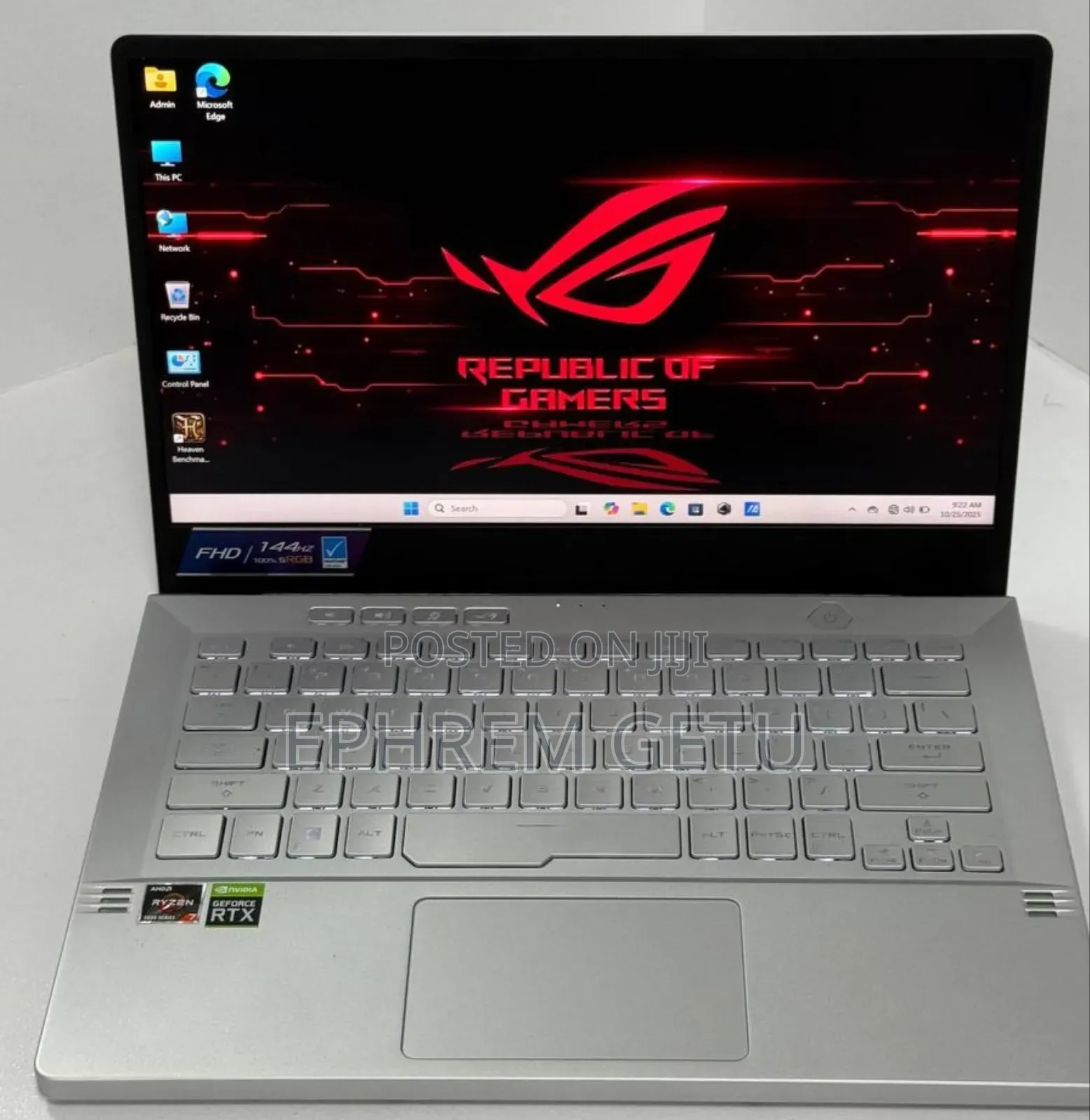 New Laptop Asus TUF Gaming A15 16GB AMD Ryzen 7 SSD 1T