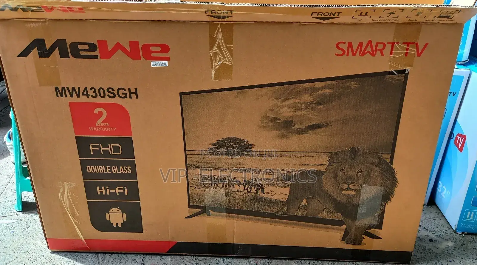 Mewe 43 Inch Tv Smart Android 13.0 New 2025 Quality Products