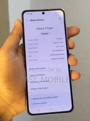 New Samsung Galaxy Z Flip4 256 GB