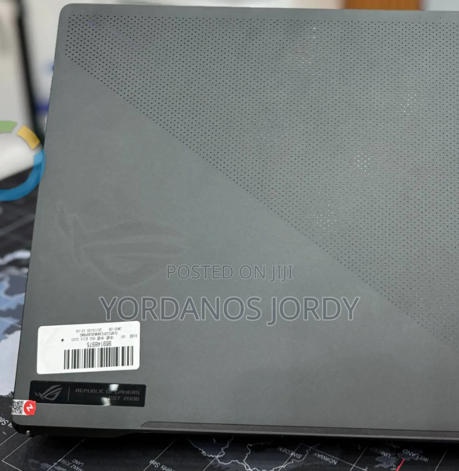 New Laptop Asus ROG Zephyrus G16 16GB Intel Core I9 SSD 1T