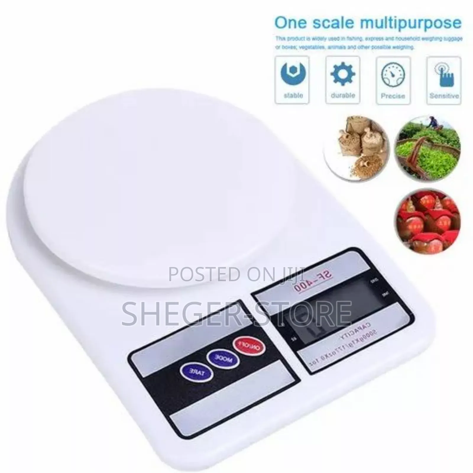High Class Flat Top Digital Kitchen Scale (10kg )