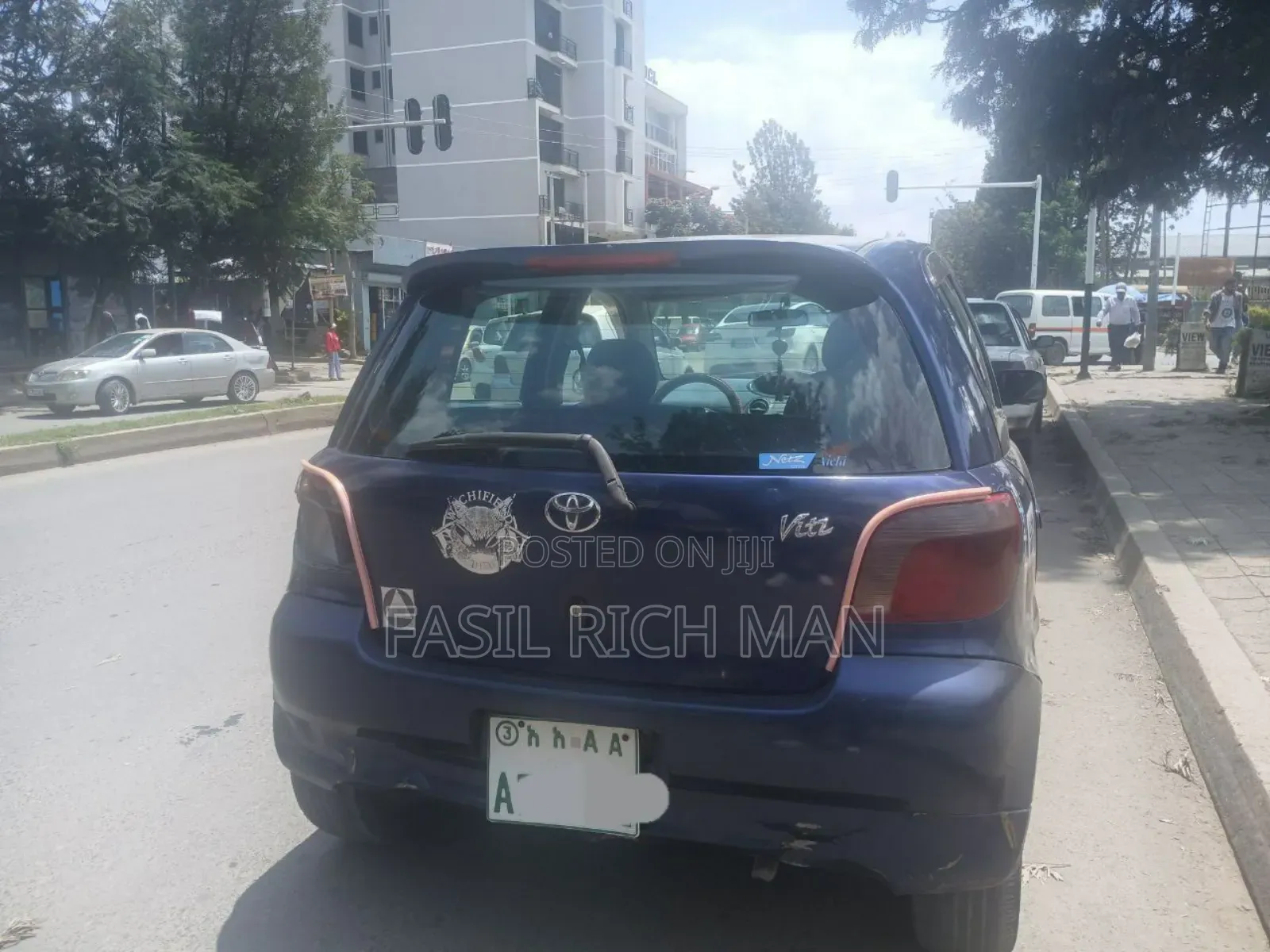 Toyota Vitz 2001 Blue