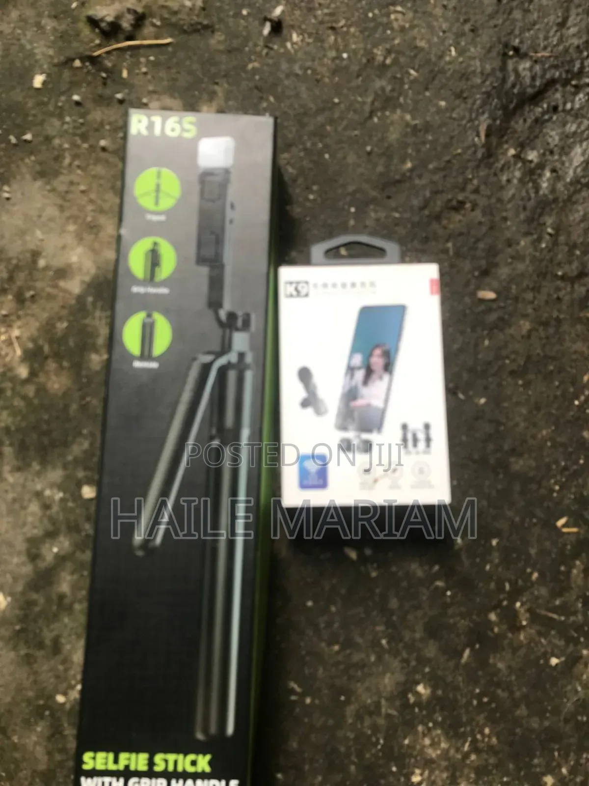 Selfi Stick With Wireless Mic
