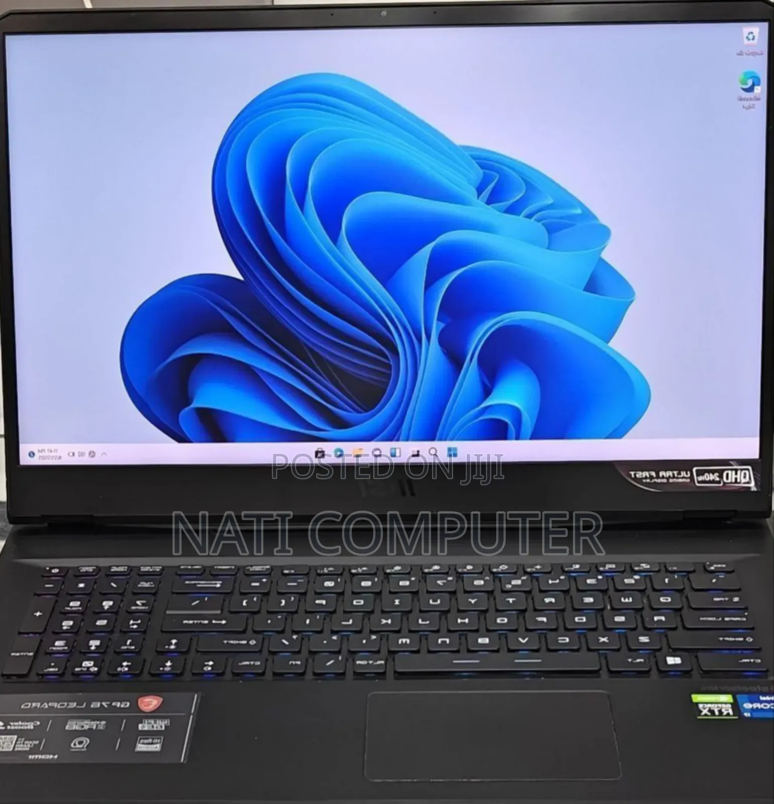 New Laptop MSI Katana GF76 16GB Intel Core I7 SSD 1T