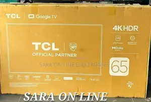 ●○Tcl 65" Google HDR Tv 《New 2025》10year Warranty
