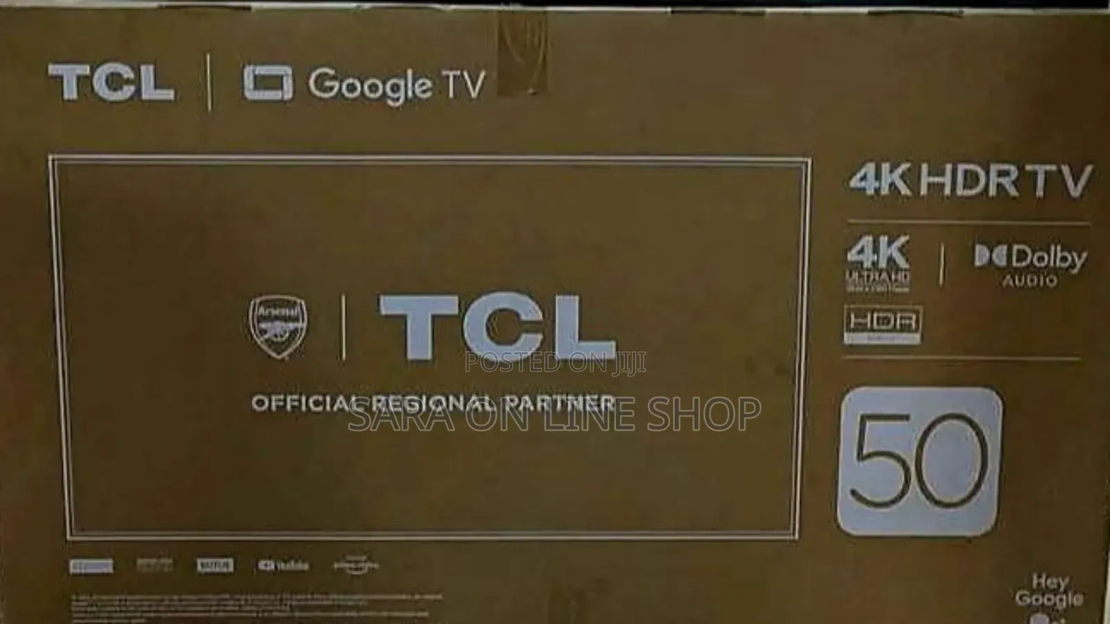 **Tcl 50" Google Tv ●New 2025● Free Delivery 10year Warranty