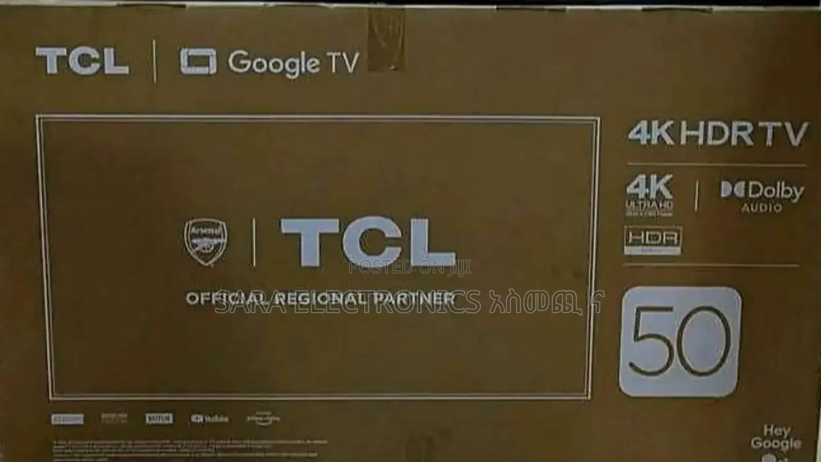 **Tcl 50" Google Tv ●New 2025● Free Delivery 10year Warranty