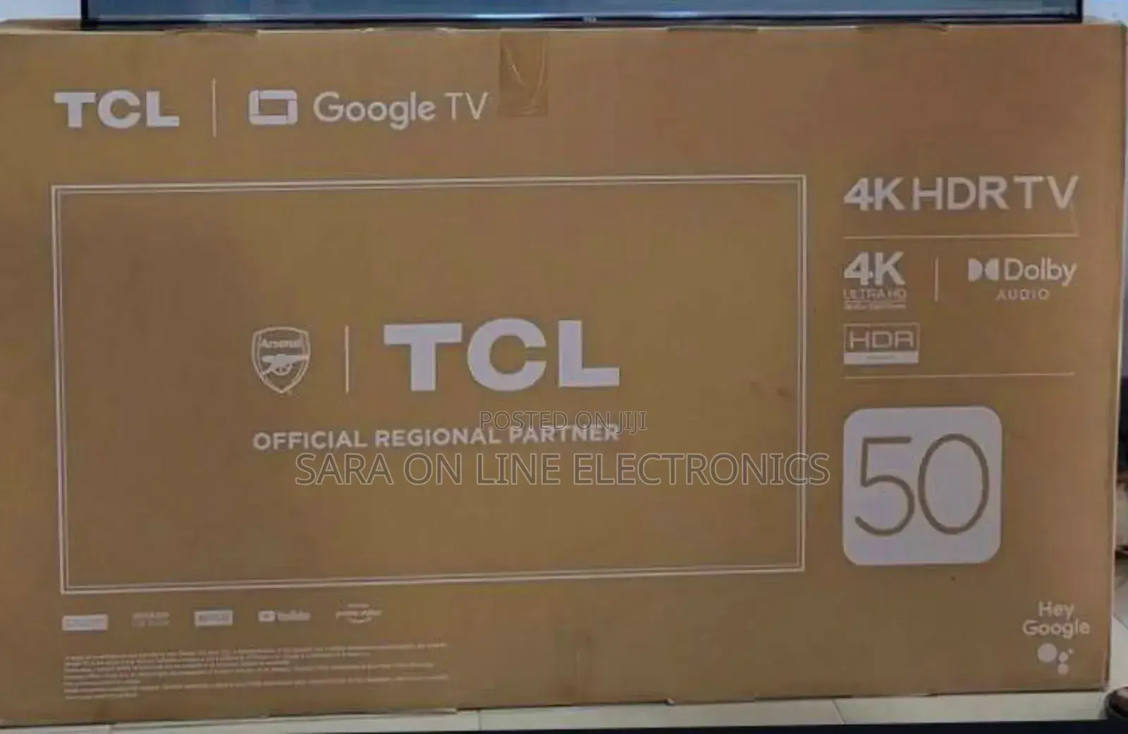 **Tcl 50" Google Tv ●New 2025● Free Delivery 10year Warranty
