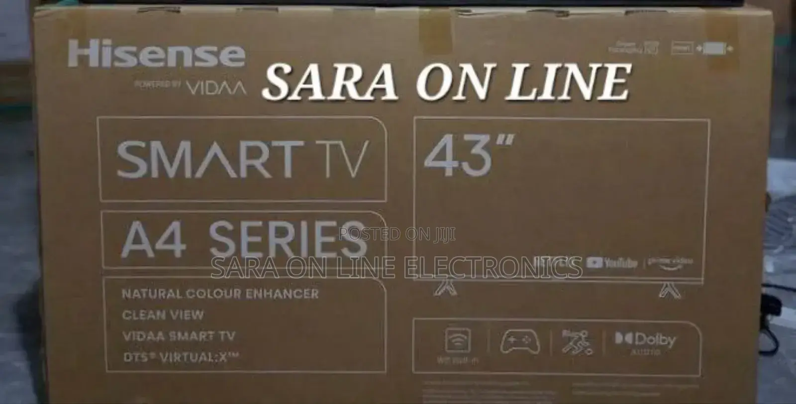 ♡◇ Hisence 43"A4 Series Tv New 2025 ◇◇10year Warranty