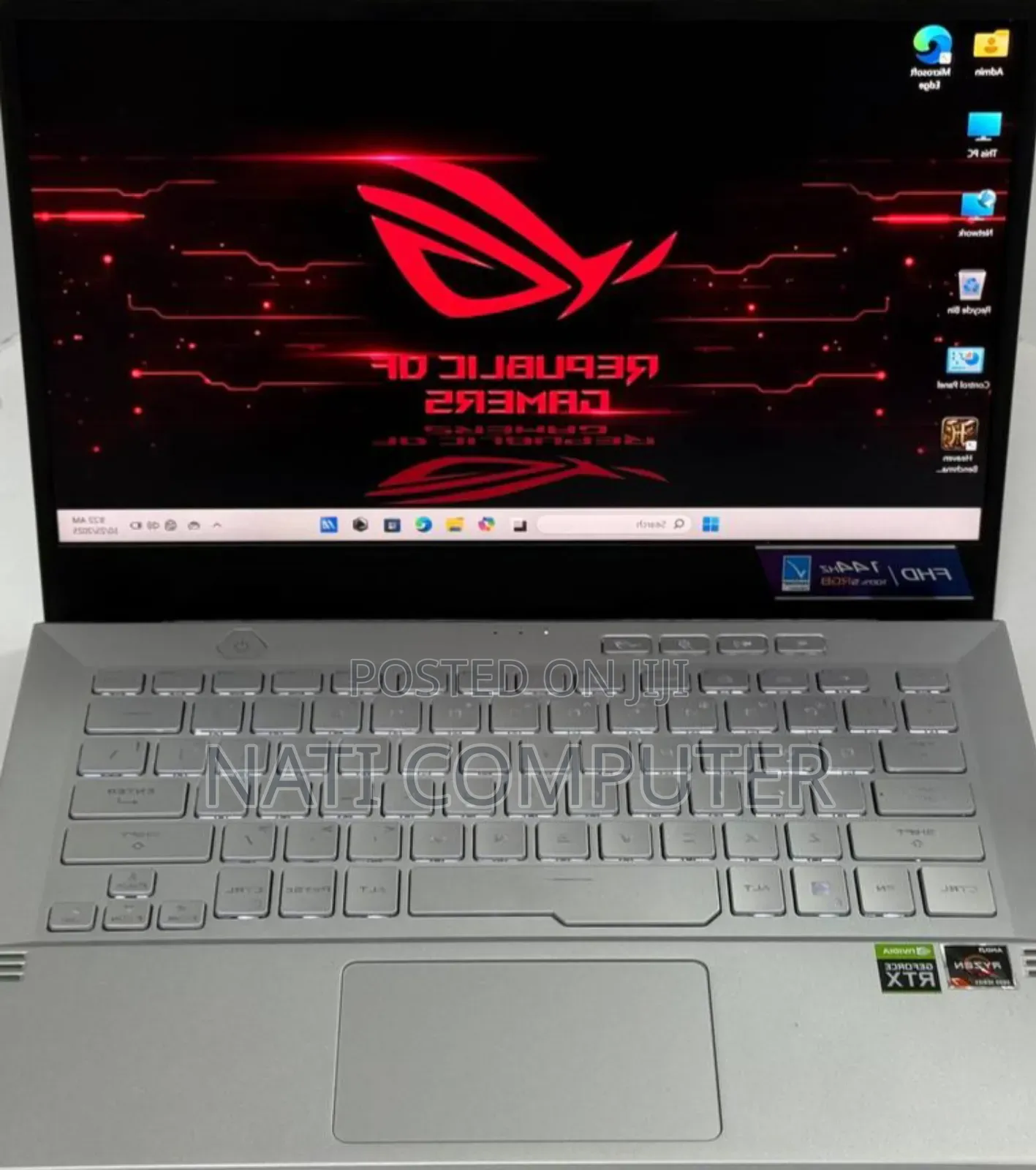 New Laptop Asus ROG Strix G15 16GB Intel Core I7 SSD 1T