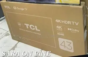 [Tcl 43" Google HDR Tv] ●New 2025● 10year Warranty