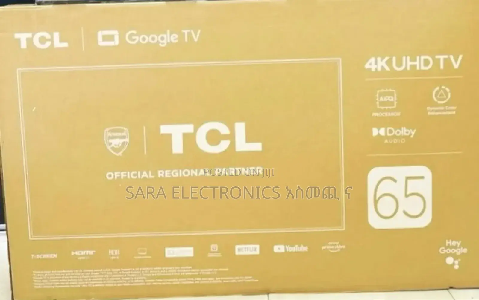 >>Tcl 65" HDR Google Tv ¤New 2025 ¤ Free Delivery